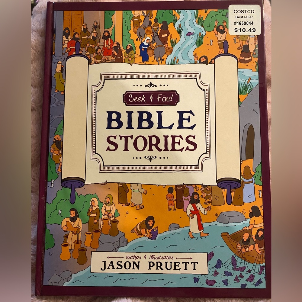 📚2/$10📚 Seek & Find Bible Stories Children’s Book